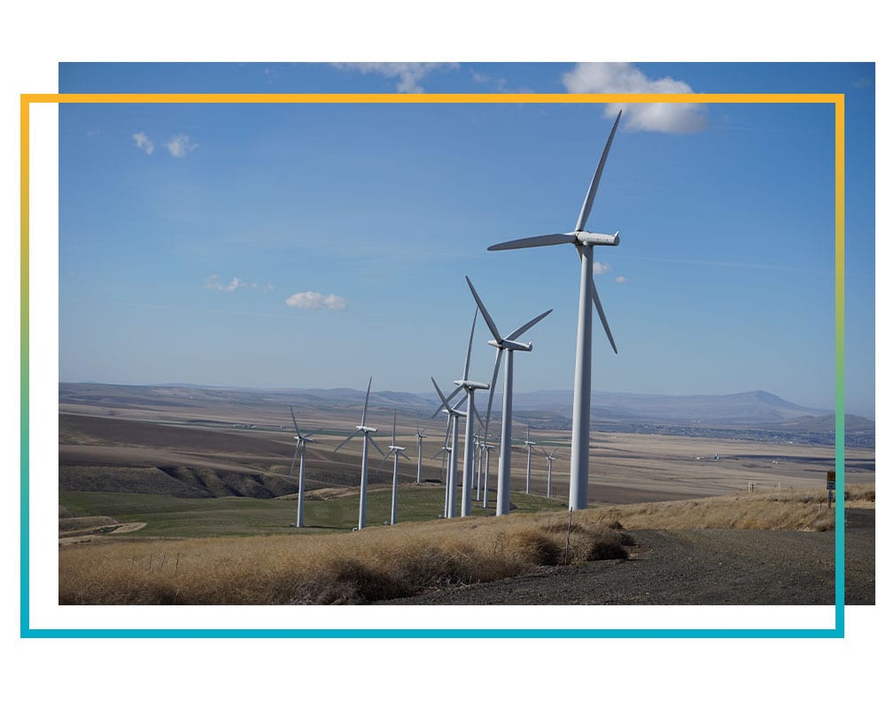 wind turbines