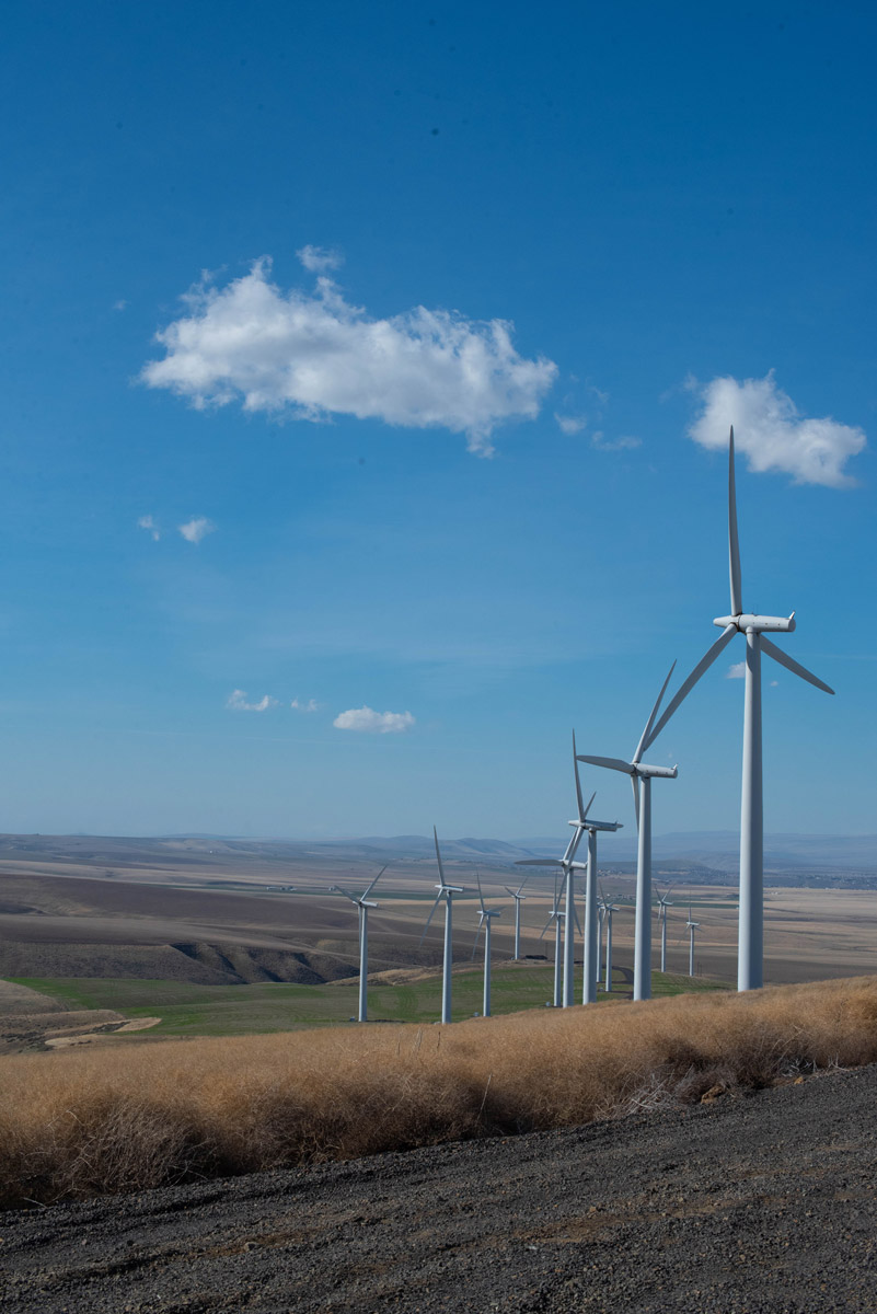 wind turbines